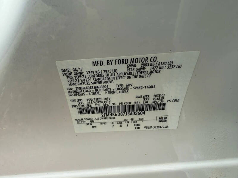 2018 Ford Flex Limited