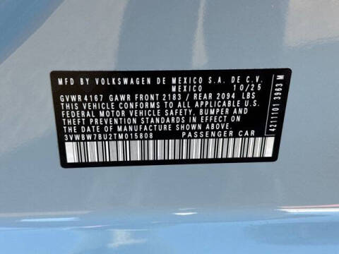 2026 Volkswagen Jetta Sport