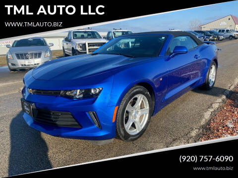 2017 Chevrolet Camaro for sale at TML AUTO LLC in Appleton WI