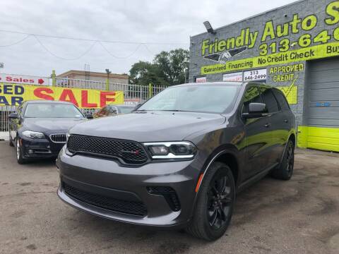 2021 Dodge Durango for sale at Friendly Auto Sales in Detroit MI
