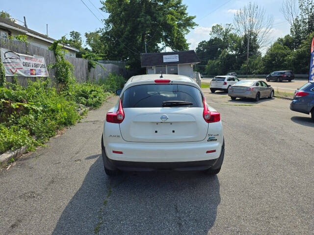 2013 Nissan JUKE for sale at PAKLAND AUTO SALES in Auburn, MA