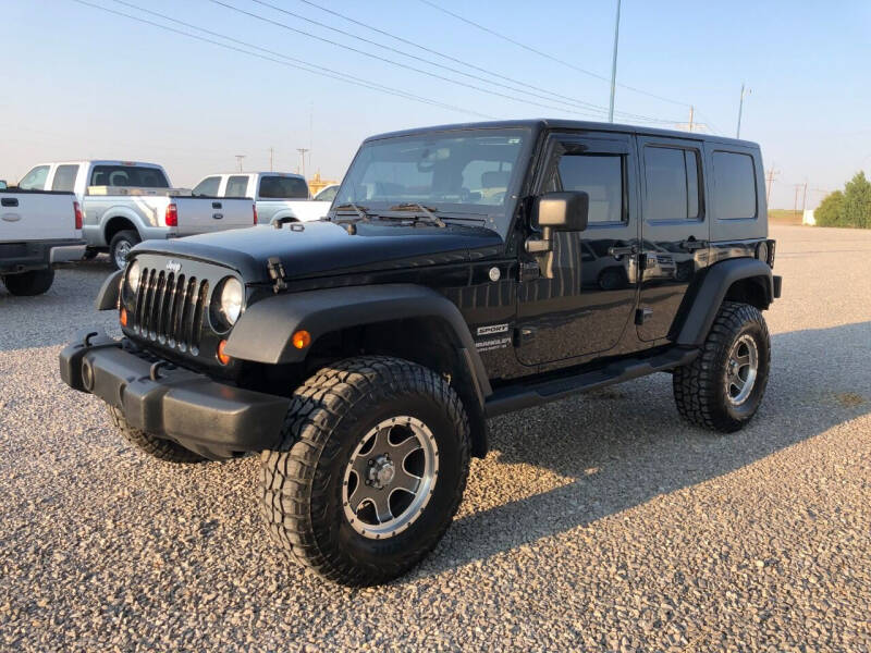 2010 Jeep Wrangler Unlimited for sale at B&R Auto Sales in Sublette KS