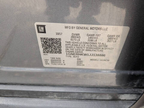 2018 Chevrolet Traverse LT Leather