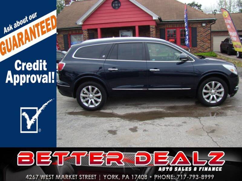 2015 Buick Enclave for sale at Better Dealz Auto Sales & Finance in York PA