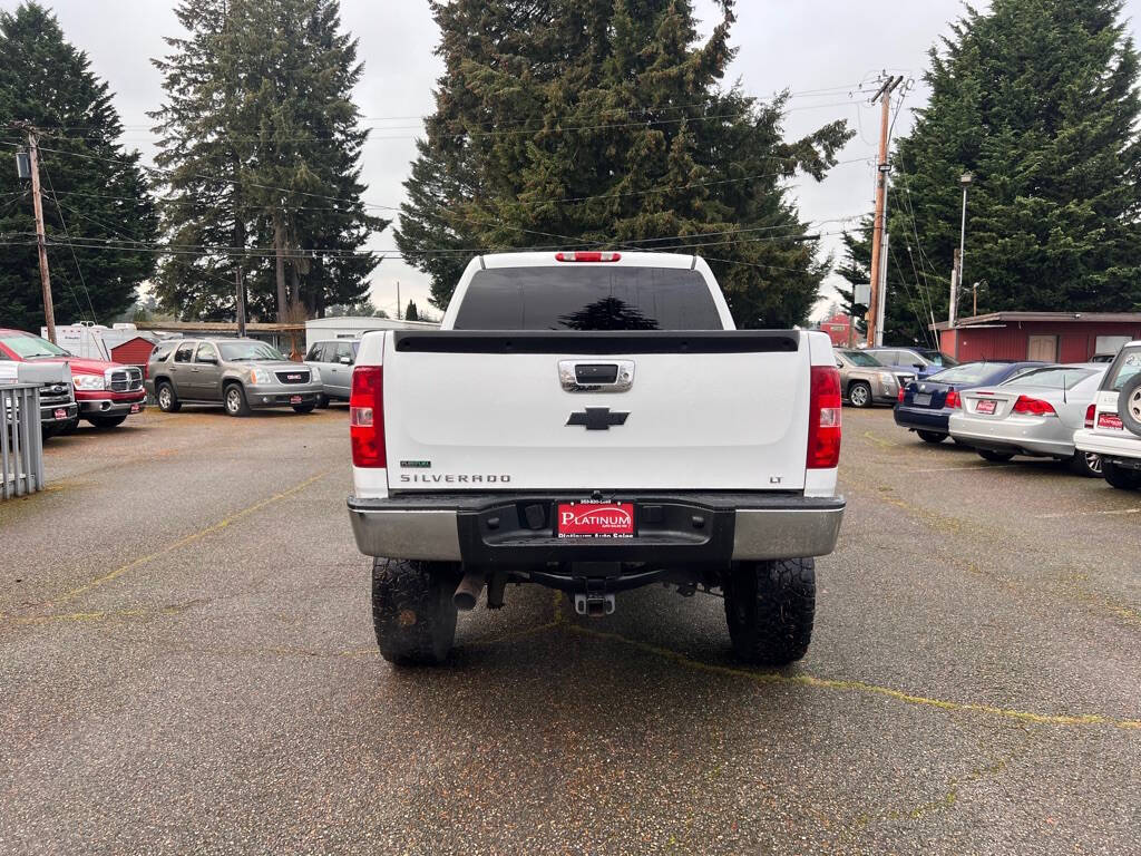 2010 Chevrolet Silverado 1500 for sale at PLATINUM AUTO SALES INC in Lacey, WA