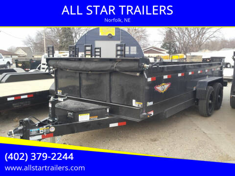 2022 H&H 16 FOOT DUMPBOX for sale at ALL STAR TRAILERS Dump Boxes in , NE