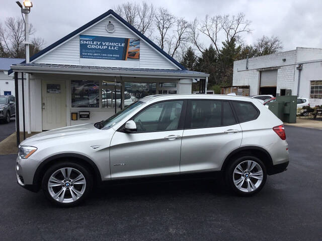 2016 BMW X3 for sale at Smiley Vehicle Group in Lebanon, OH