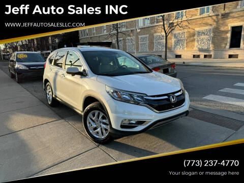 2015 Honda CR-V for sale at Jeff Auto Sales INC in Chicago IL