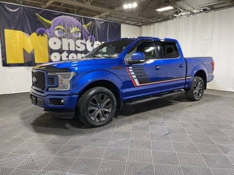 2018 Ford F-150 for sale at Monster Motors in Michigan Center MI