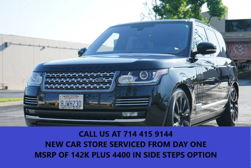 2016 Land Rover Range Rover Autobiography