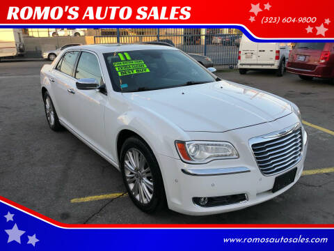 2011 Chrysler 300 for sale at ROMO'S AUTO SALES in Los Angeles CA