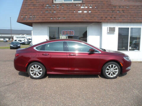 2015 Chrysler 200 for sale at Paul Oman's Westside Auto Sales in Chippewa Falls WI