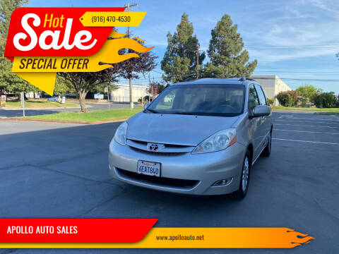 2008 Toyota Sienna for sale at APOLLO AUTO SALES in Sacramento CA