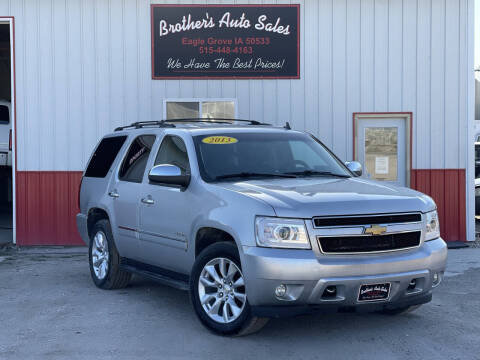 2013 Chevrolet Tahoe for sale at BROTHERS AUTO SALES in Eagle Grove IA