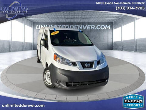 2019 Nissan NV200 for sale at Unlimited Auto Sales in Denver CO