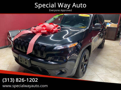 2016 Jeep Cherokee for sale at Special Way Auto in Hamtramck MI