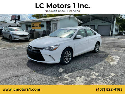 2017 Toyota Camry for sale at LC Motors 1 Inc. in Orlando FL