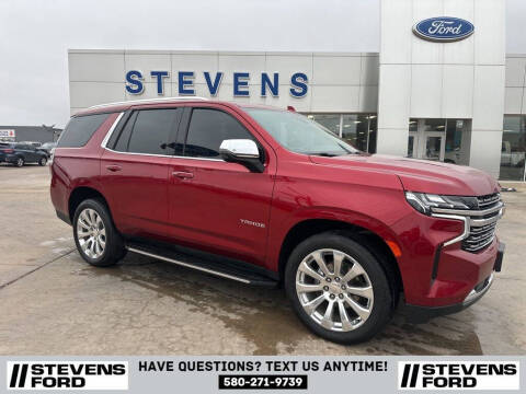 2021 Chevrolet Tahoe for sale at STEVENS FORD in Enid OK