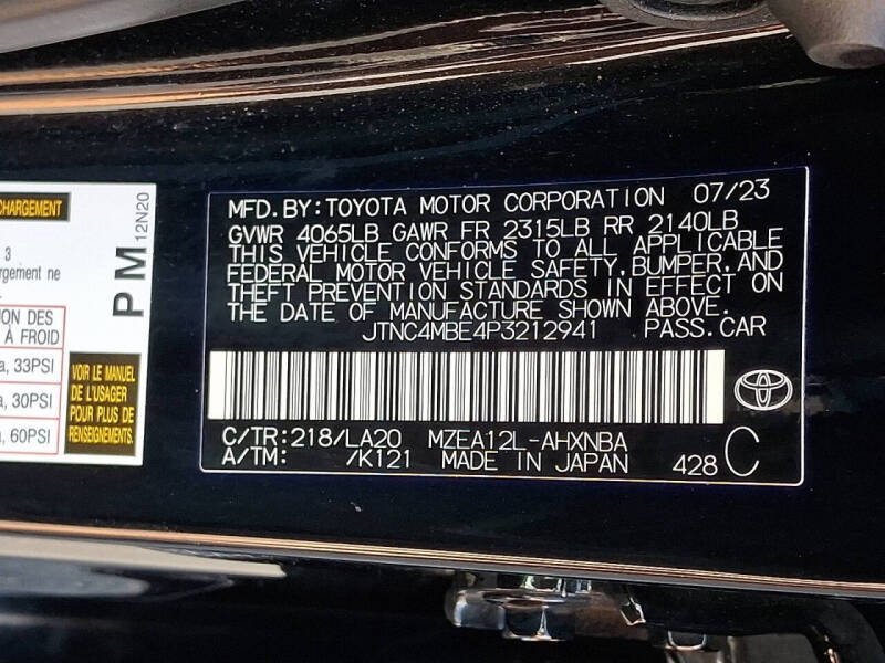 2023 Toyota Corolla Hatchback XSE