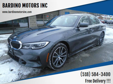 2021 BMW 3 Series for sale at BARDINO MOTORS INC in Saratoga Springs NY