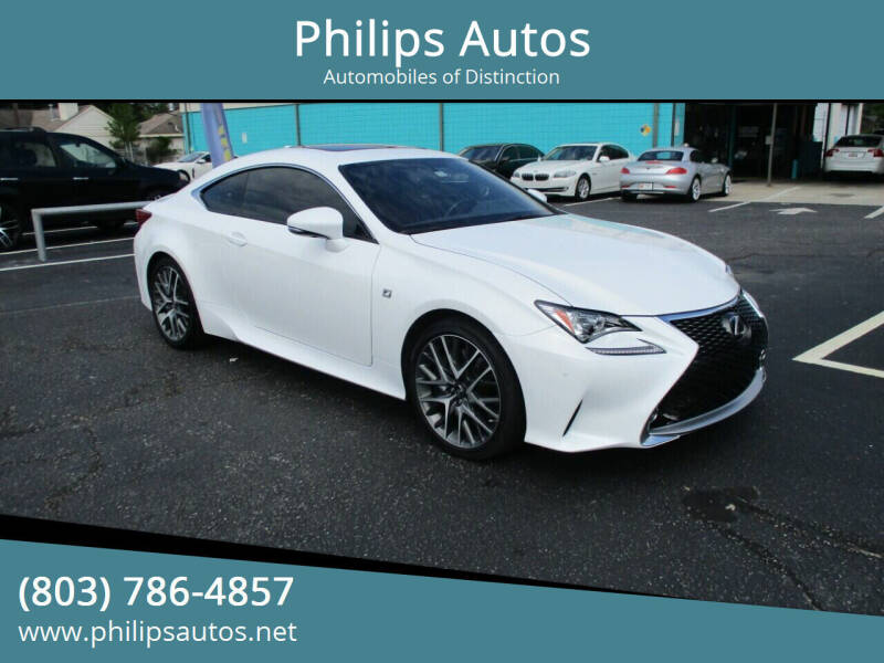 2016 Lexus RC 200t for sale at Philips Autos in Columbia SC