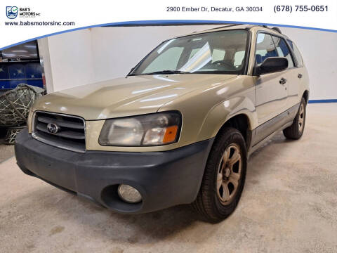 2003 Subaru Forester X