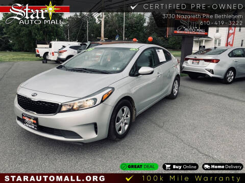 2018 Kia Forte for sale at Star Auto Mall in Bethlehem PA