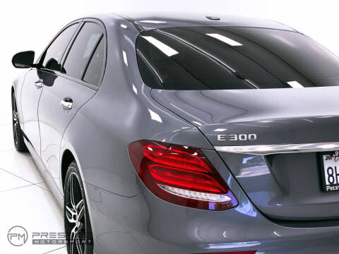 2019 Mercedes-Benz E-Class E 300
