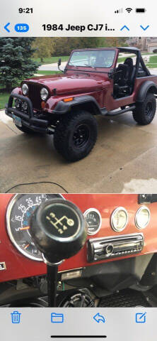 1984 Jeep CJ-7 for sale at Autoville in Bowling Green OH