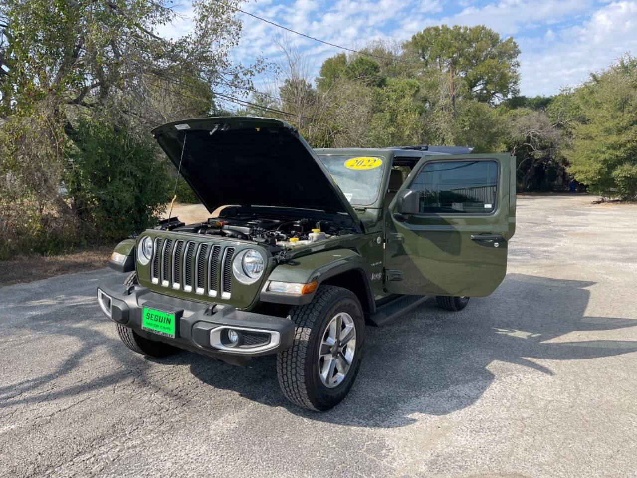 2022 Jeep Wrangler Unlimited for sale at SEGUIN MOTOR CARS in Seguin, TX