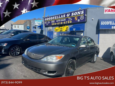 2003 Toyota Camry for sale at Big T's Auto Sales in Belleville NJ