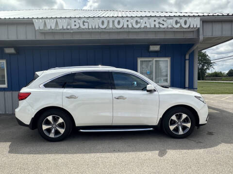 2016 Acura MDX for sale at BG MOTOR CARS in Naperville IL