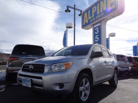 2008 Toyota RAV4 for sale at Alpine Auto Sales in Salt Lake City UT