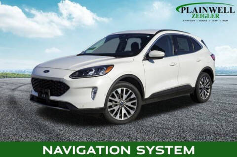 2021 Ford Escape Hybrid for sale at Harold Zeigler Ford in Plainwell MI