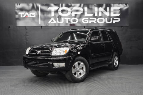 2005 Toyota 4Runner for sale at TOPLINE AUTO GROUP in Kent WA