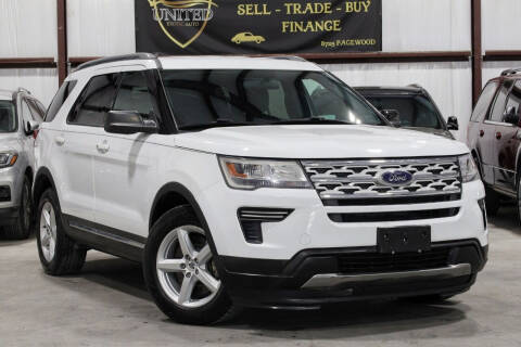 2018 Ford Explorer for sale at United Exotic Auto in Houston TX