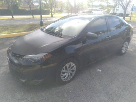 2018 Toyota Corolla for sale at P S AUTO ENTERPRISES INC in Miramar FL