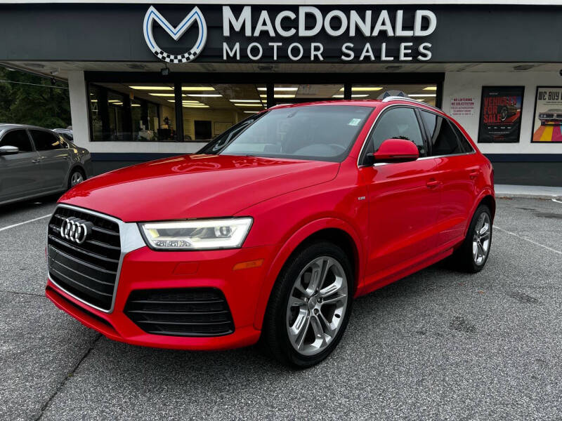 2016 Audi Q3 for sale at MacDonald Motor Sales in High Point NC