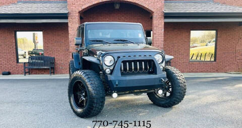 2016 Jeep Wrangler Unlimited for sale at Atlanta Auto Brokers in Marietta GA