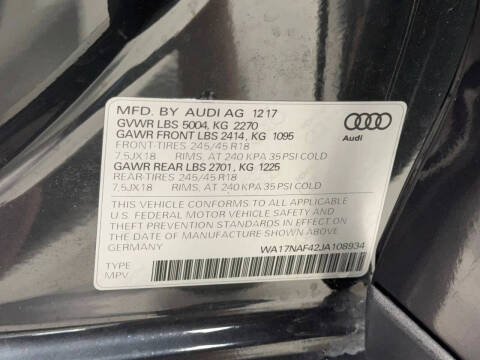 2018 Audi A4 allroad