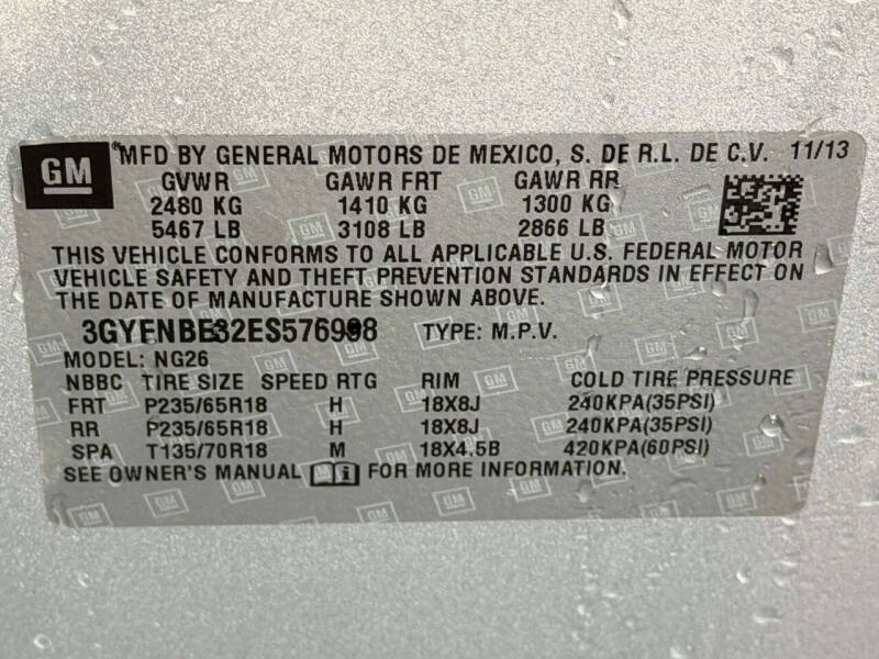 2014 Cadillac SRX Luxury Collection