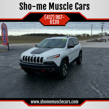 2017 Jeep Cherokee for sale at Sho-me Muscle Cars in Rogersville MO