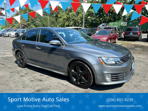 2014 Volkswagen Jetta for sale at Sport Motive Auto Sales in Seattle WA