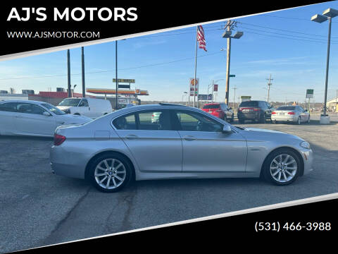 2014 BMW 5 Series for sale at AJ'S MOTORS in Omaha NE