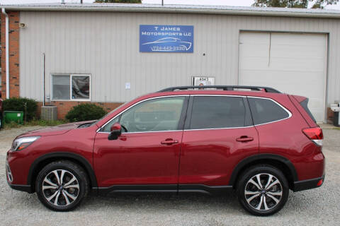 2021 Subaru Forester for sale at T James Motorsports in Gibsonia PA
