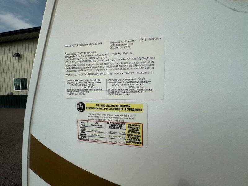 2010 Keystone RV Bullit