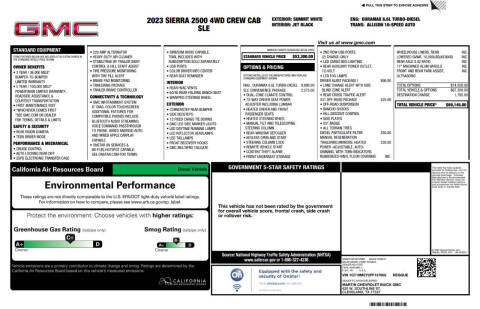2023 GMC Sierra 2500HD SLE