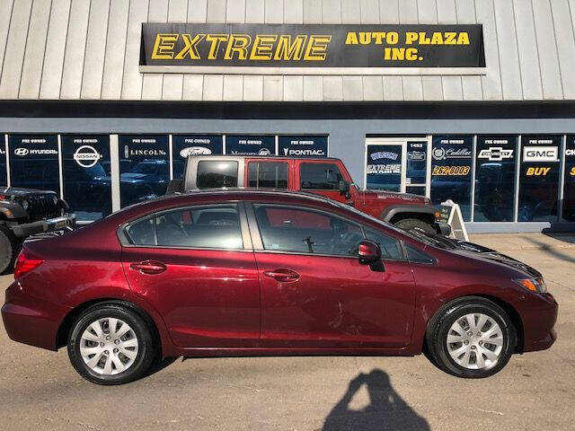 2012 Honda Civic for sale at Extreme Auto Plaza in Des Moines, IA