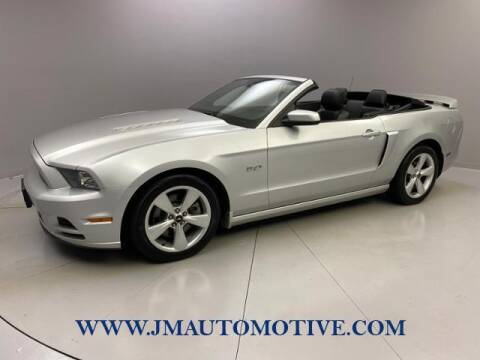 2013 Ford Mustang for sale at J & M Automotive in Naugatuck CT