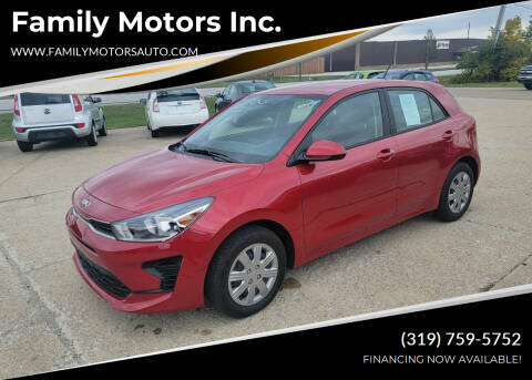 2021 Kia Rio 5-Door for sale at Family Motors Inc. in Burlington IA